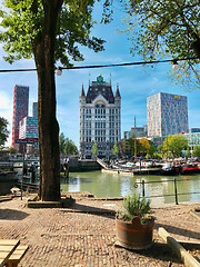 Image showing panoramic view of Rotterdam