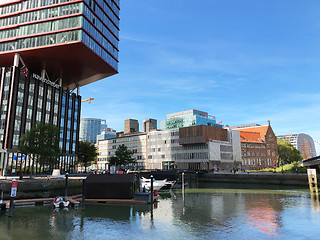 Image showing panoramic view of Rotterdam