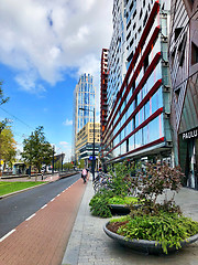 Image showing street view of Rotterdam