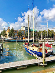 Image showing Veerhaven inner harbour