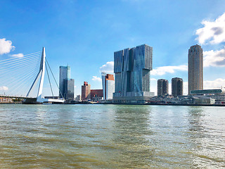 Image showing panoramic view of Rotterdam