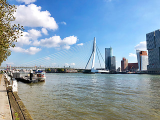 Image showing panoramic view of Rotterdam