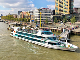 Image showing panoramic view of Rotterdam