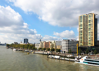 Image showing panoramic view of Rotterdam