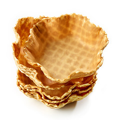 Image showing empty waffle baskets