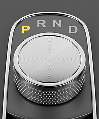 Image showing Rotary knob style gear selector
