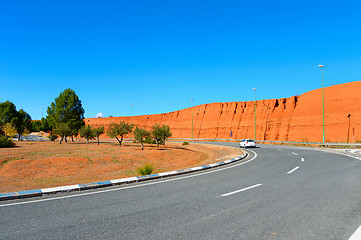 Image showing Colorful road scene