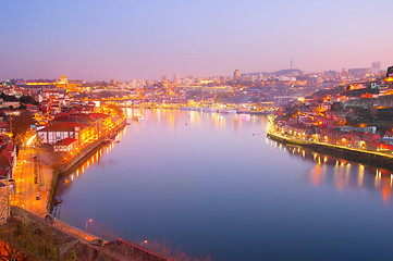 Image showing Beautiful Douro river. Porto, Portugal