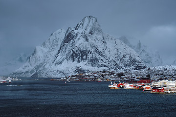 Image showing Reine fishing village, Norway