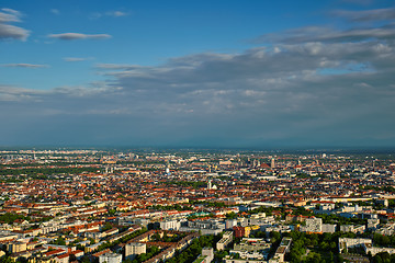 Image showing Aerial view of Munich. Munich, Bavaria, Germany