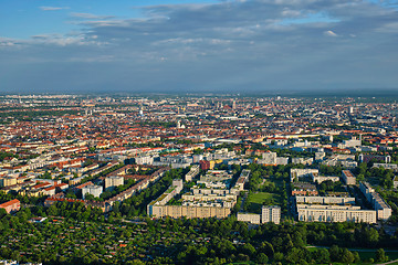 Image showing Aerial view of Munich. Munich, Bavaria, Germany