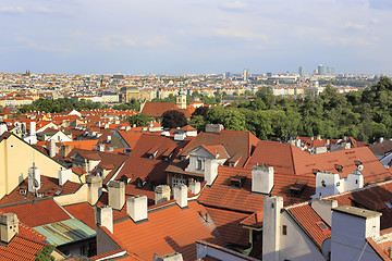 Image showing Beautiful view of Prague