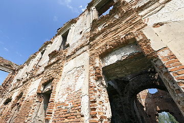 Image showing the ruins of an ancient castle