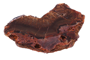 Image showing natural agate isolated