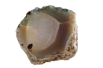 Image showing natural agate isolated