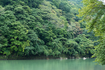 Image showing Lake of Arashiyama