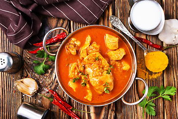 Image showing chicken curry