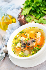 Image showing fresh soup