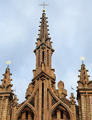 Image showing St. Anna's Church in Vilnius, Lithuania