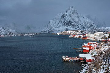 Image showing Reine fishing village, Norway