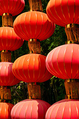 Image showing Chinese traditional lanterns