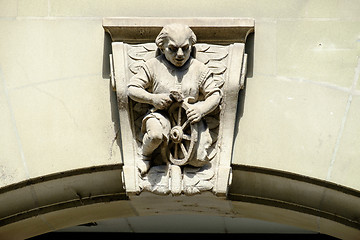 Image showing Figure in the city Bern