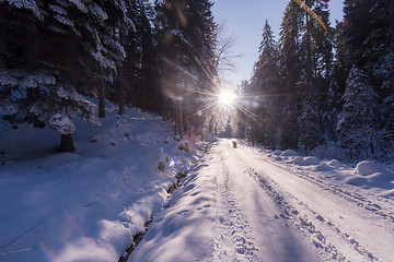 Image showing winter road