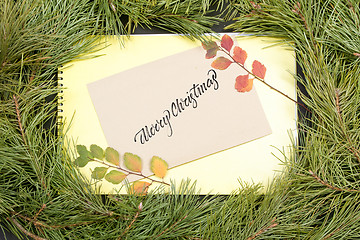 Image showing Christmas Greeting Card