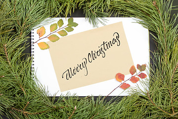 Image showing Christmas Greeting Card