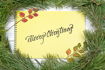 Image showing Christmas Greeting Card