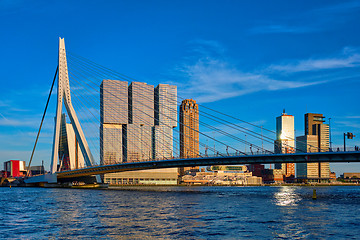 Image showing Rotterdam cityscape ,  Netherlands