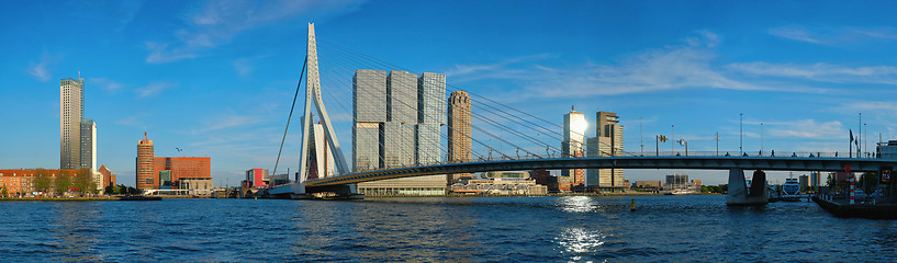 Image showing Rotterdam cityscape , Netherlands