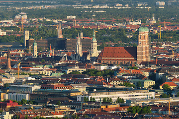 Image showing Aerial view of Munich. Munich, Bavaria, Germany