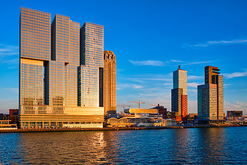 Image showing Rotterdam cityscape ,  Netherlands