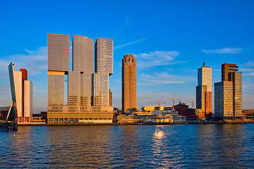 Image showing Rotterdam cityscape ,  Netherlands