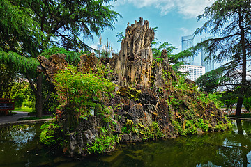 Image showing Wangjianglou park. Chengdu, Sichuan, China