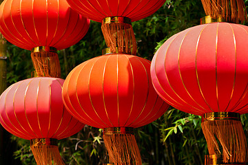 Image showing Chinese traditional lanterns