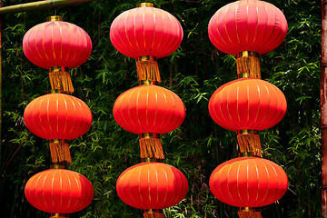 Image showing Chinese traditional lanterns