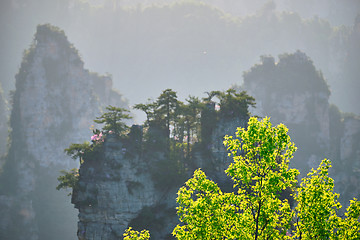 Image showing Zhangjiajie mountains, China