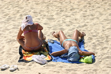 Image showing Tanning