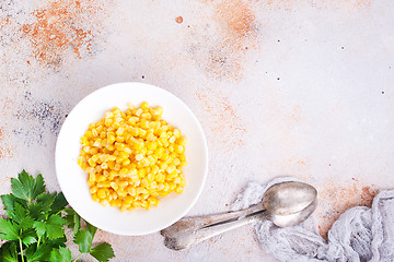 Image showing sweet corn