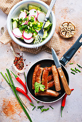 Image showing sausages