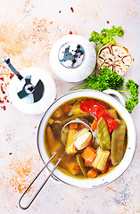 Image showing vegetable soup