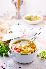 Image showing vegetable soup