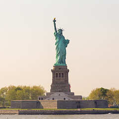 Image showing Statue of Liberty, New York City, USA.