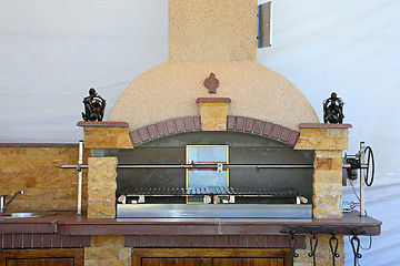 Image showing Grill Rotisserie