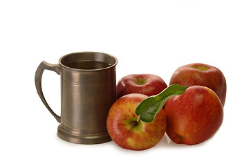 Image showing Apple Wine in a Tankard