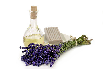Image showing Lavender Oil