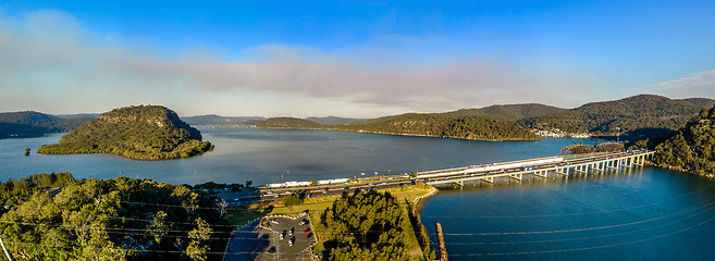 Image showing Mooney Mooney Gateway to Central Coast