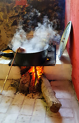 Image showing firewood food